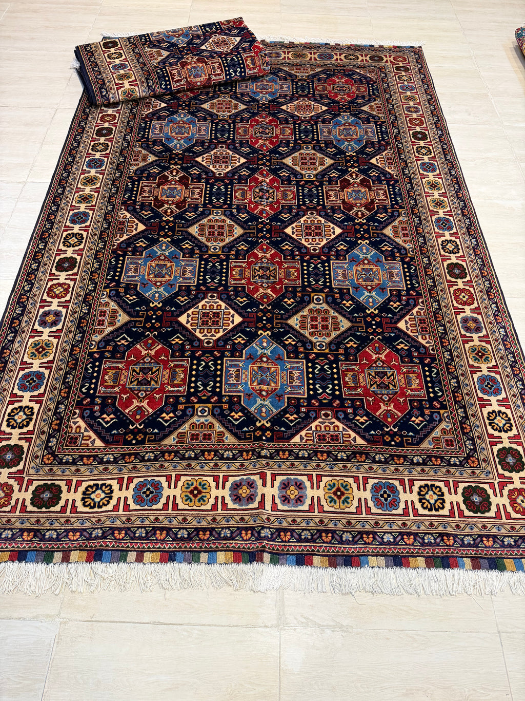Luxury fine Afghan "Vollayati" Carpet