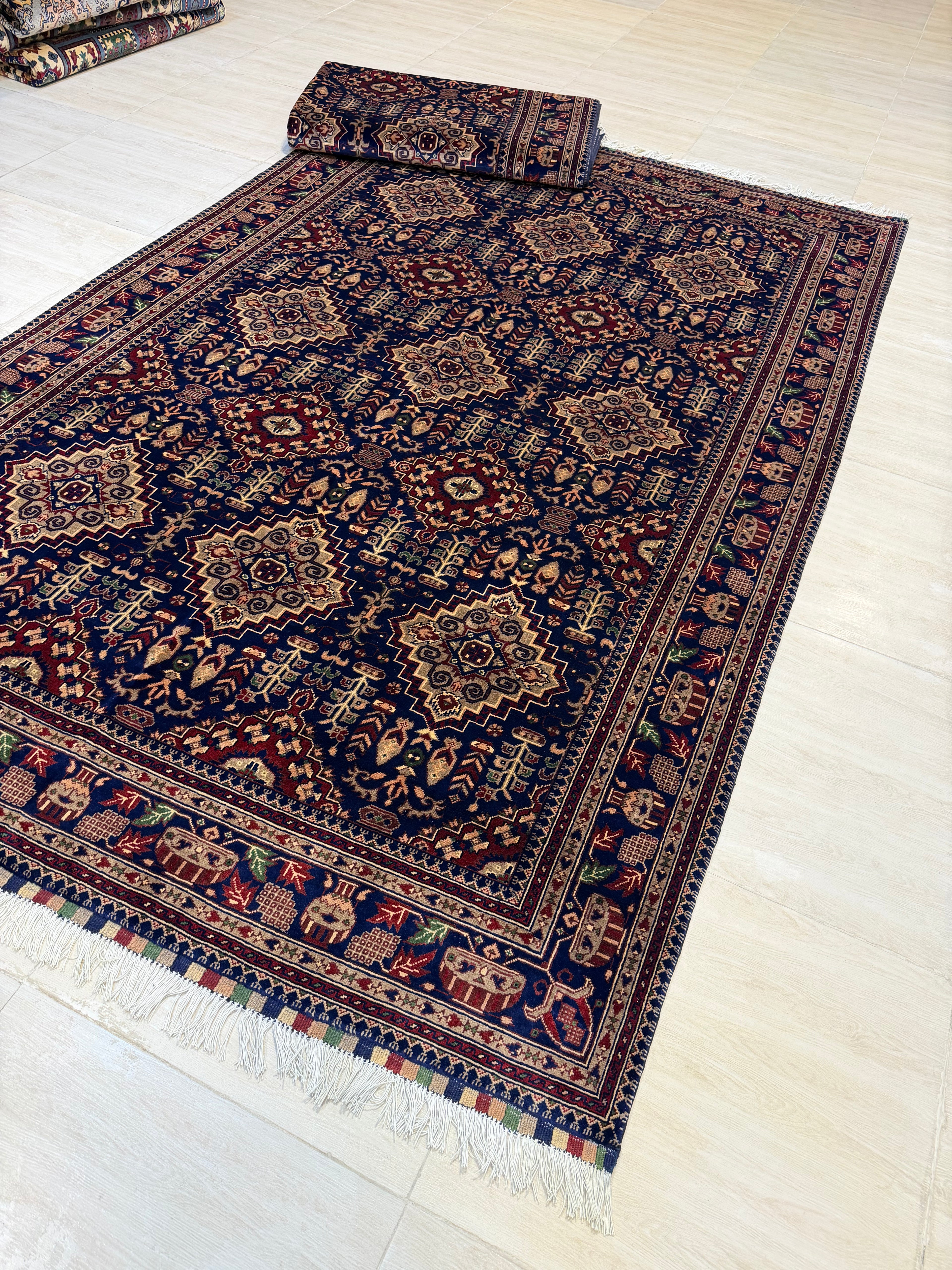 Luxury fine Afghan "Vollayati" Carpet